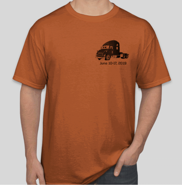 Rally T-Shirt Example Front